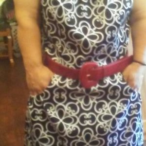 London times dress size 10 with adorable belt